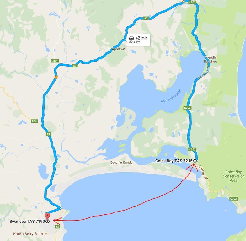 Swansea Holiday Park Tasmania Bagian luar foto